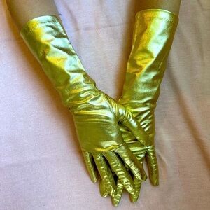 Vintage Gold Stetson Gloves